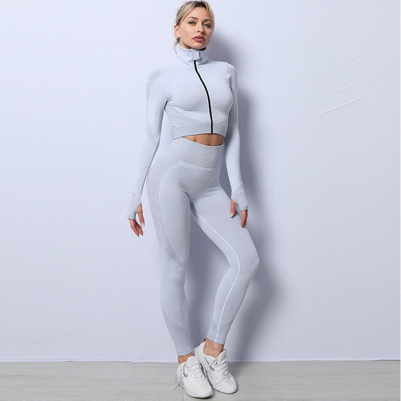 Crop Top High Waist Leggings - Amuse Fit crop-top-high-waist-leggings, 