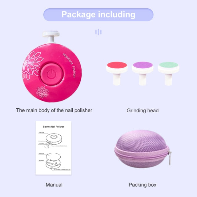 Baby Electric Nail Trimmer - Amuse Fit baby-electric-nail-trimmer, 