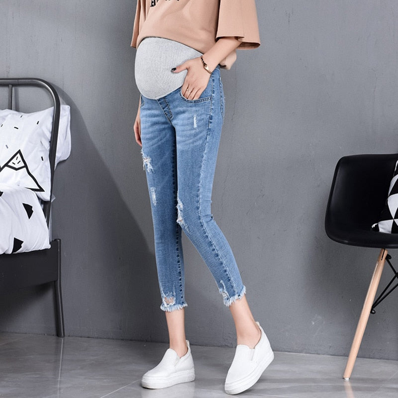 Maternity Jeans High Waist Belly - Amuse Fit maternity-jeans-high-waist-belly, 